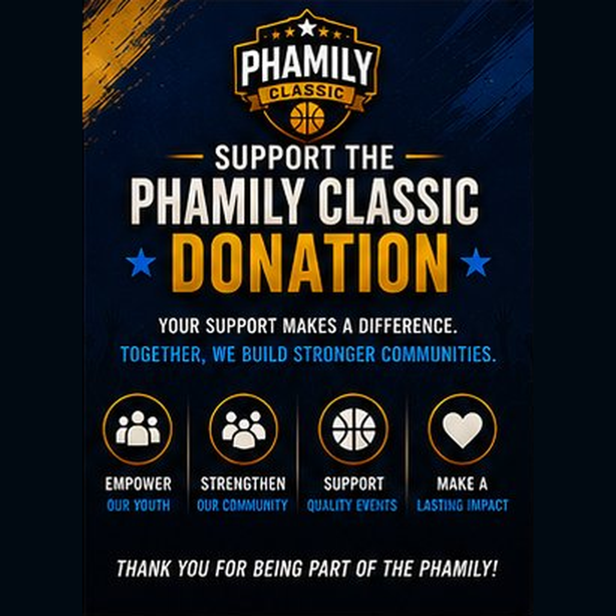 Support the PHAmily — Donation