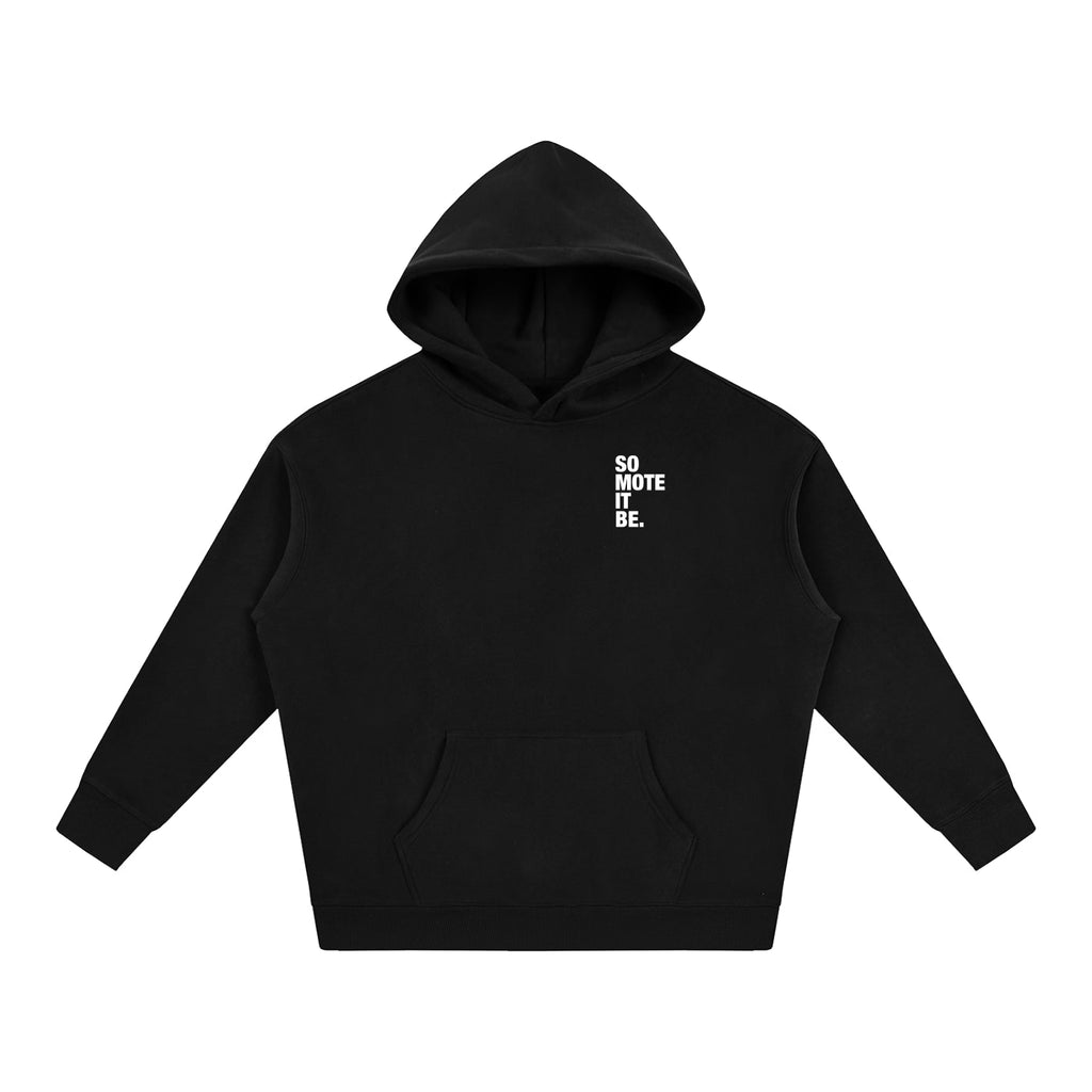 SO MOTE IT BE Oversize Hoodie black