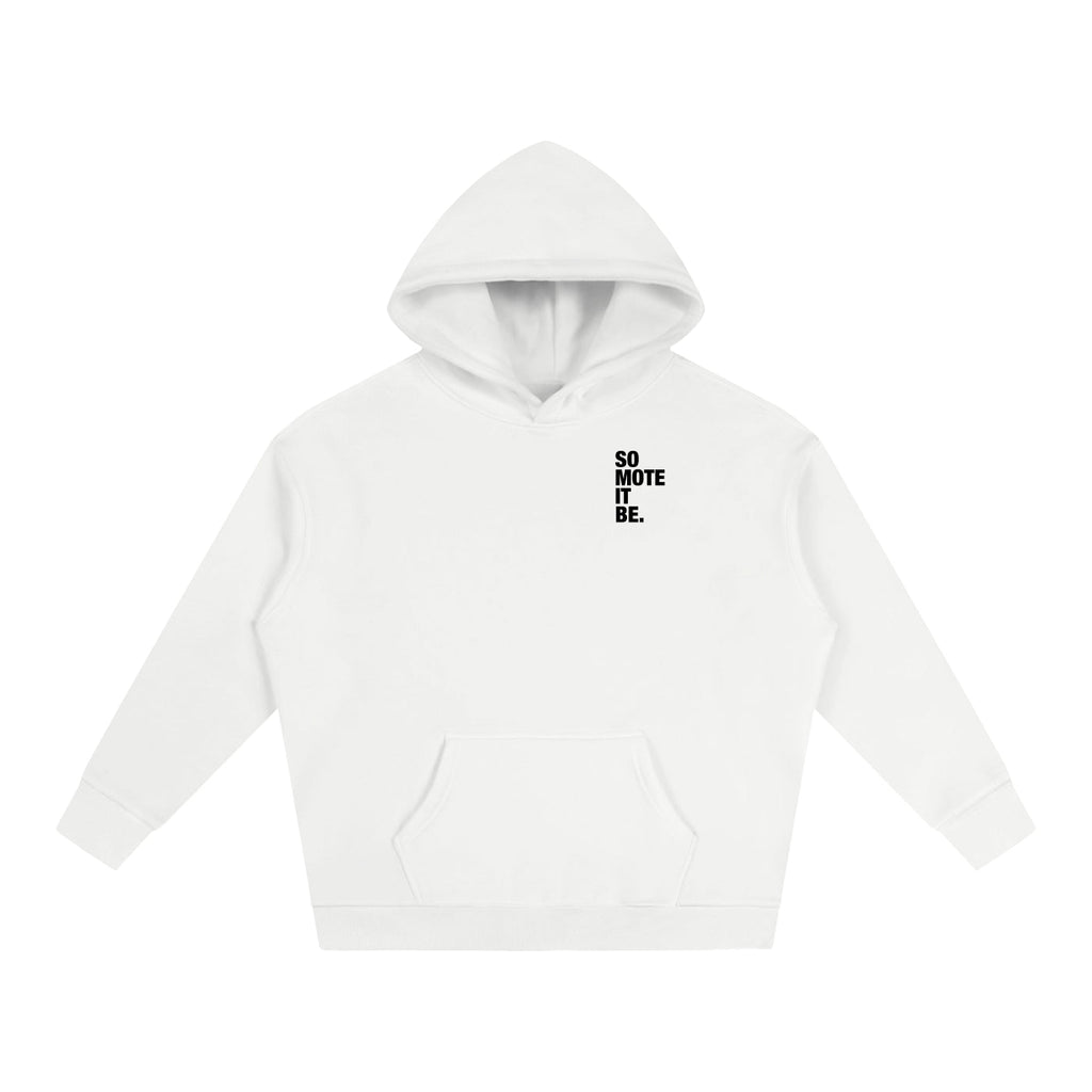 SO MOTE  IT BE Oversize Hoodie white