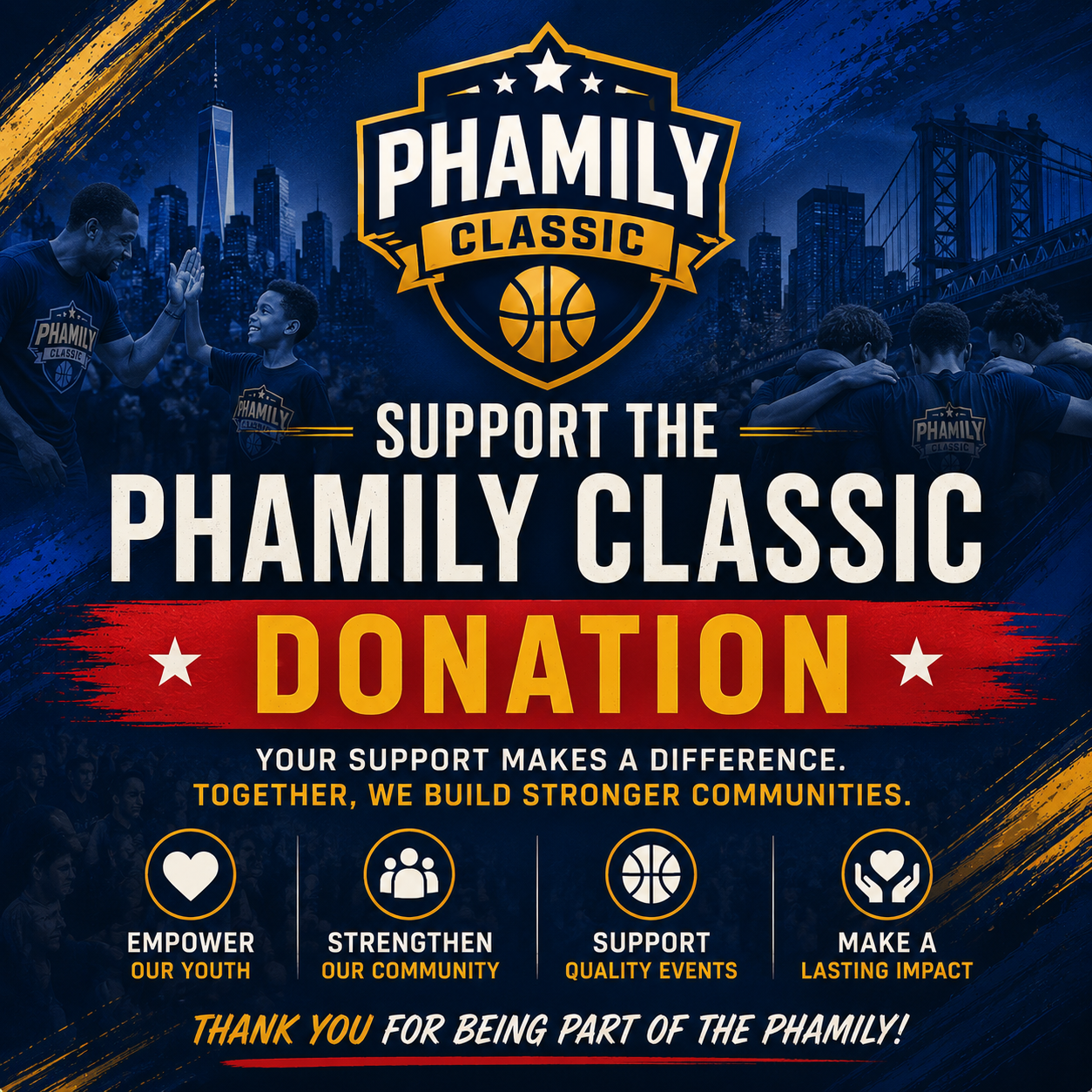 Support the PHAmily — Donation