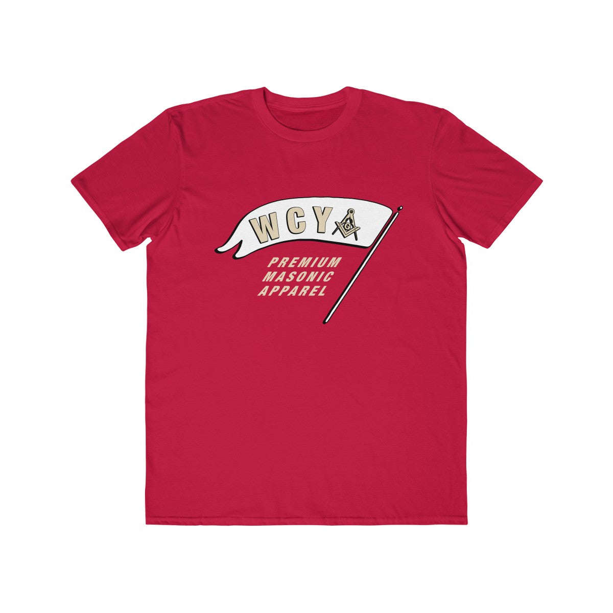 WCY BANNER TEE (white logo)