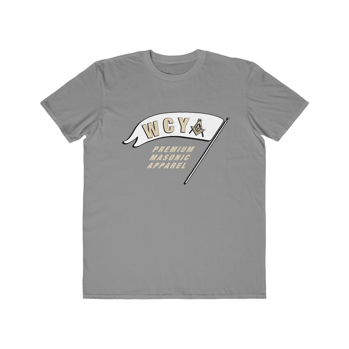 WCY BANNER TEE (white logo)