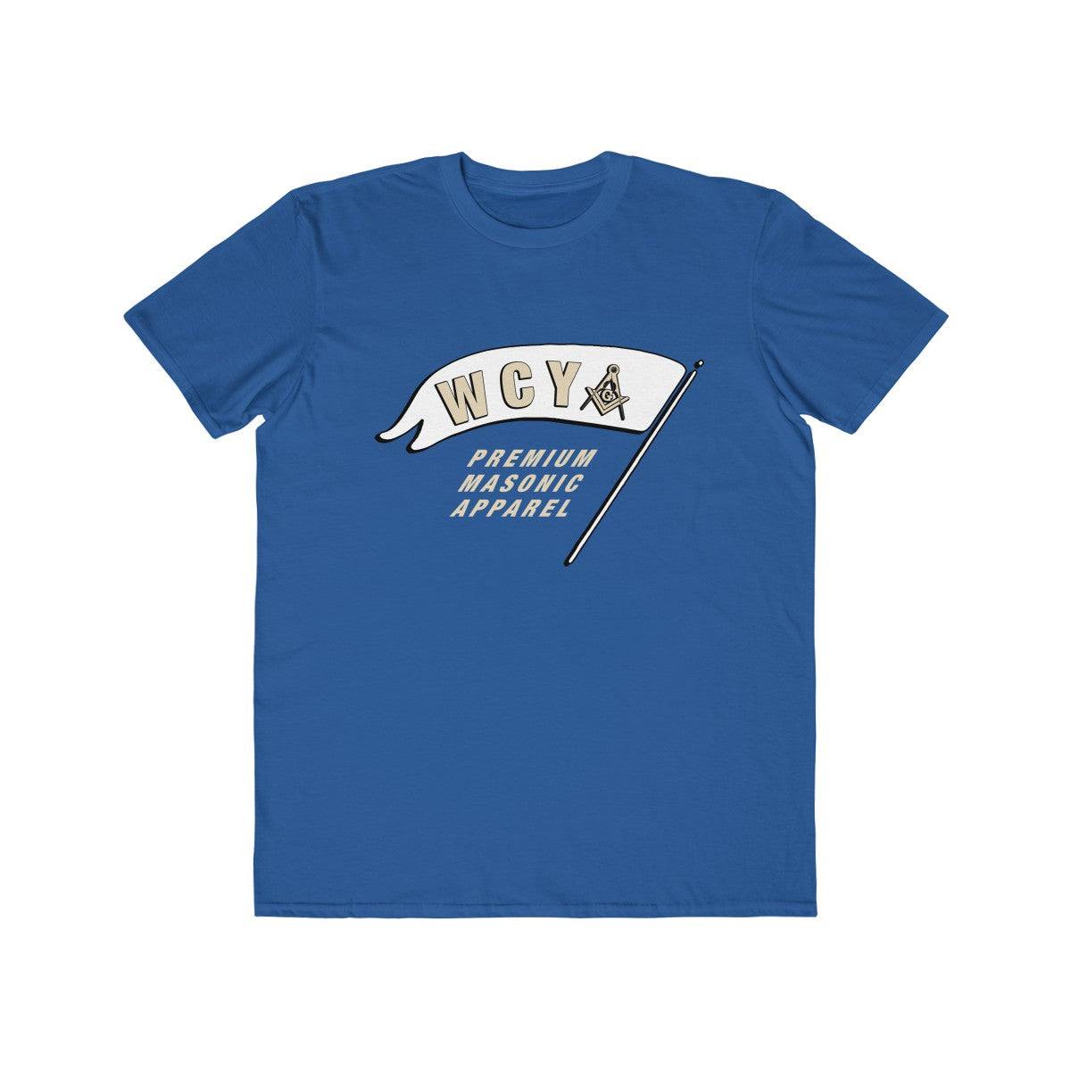 WCY BANNER TEE (white logo)