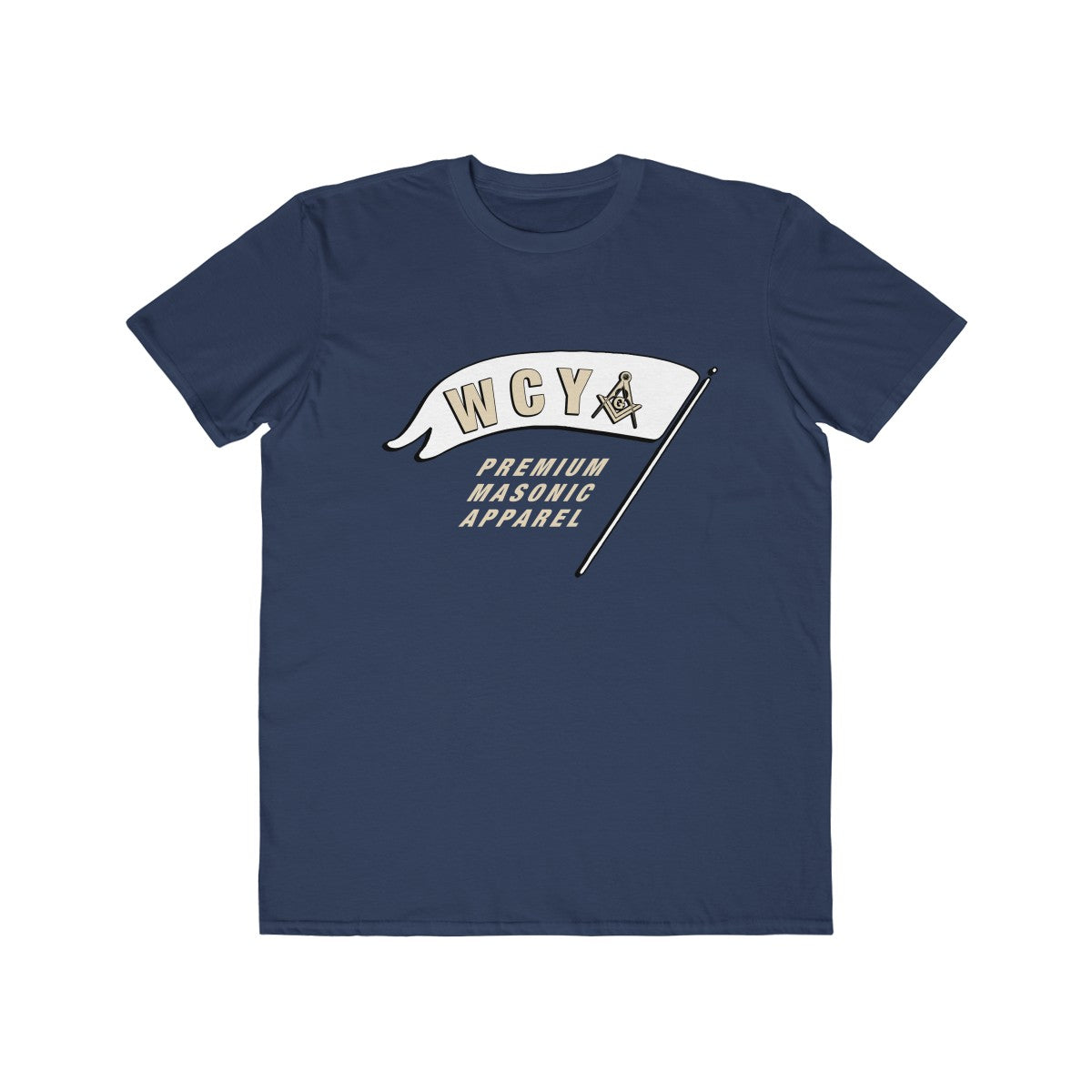 WCY BANNER TEE (white logo)