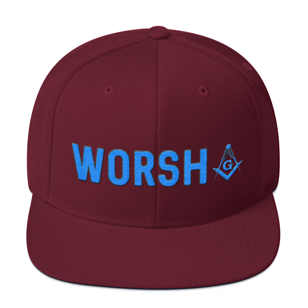 Worsh Snapback Hat
